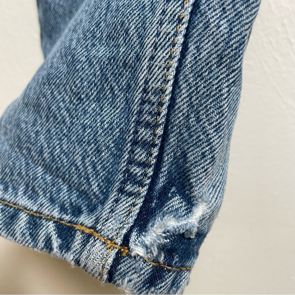 Boyish High Rise Blue Jeans - Picture 14 of 16
